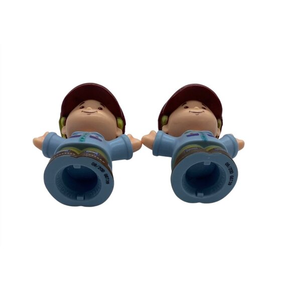 Fisher-Price Little People Boy Figures Mattel Toy Collectibles Set of 2 - Picture 4 of 6